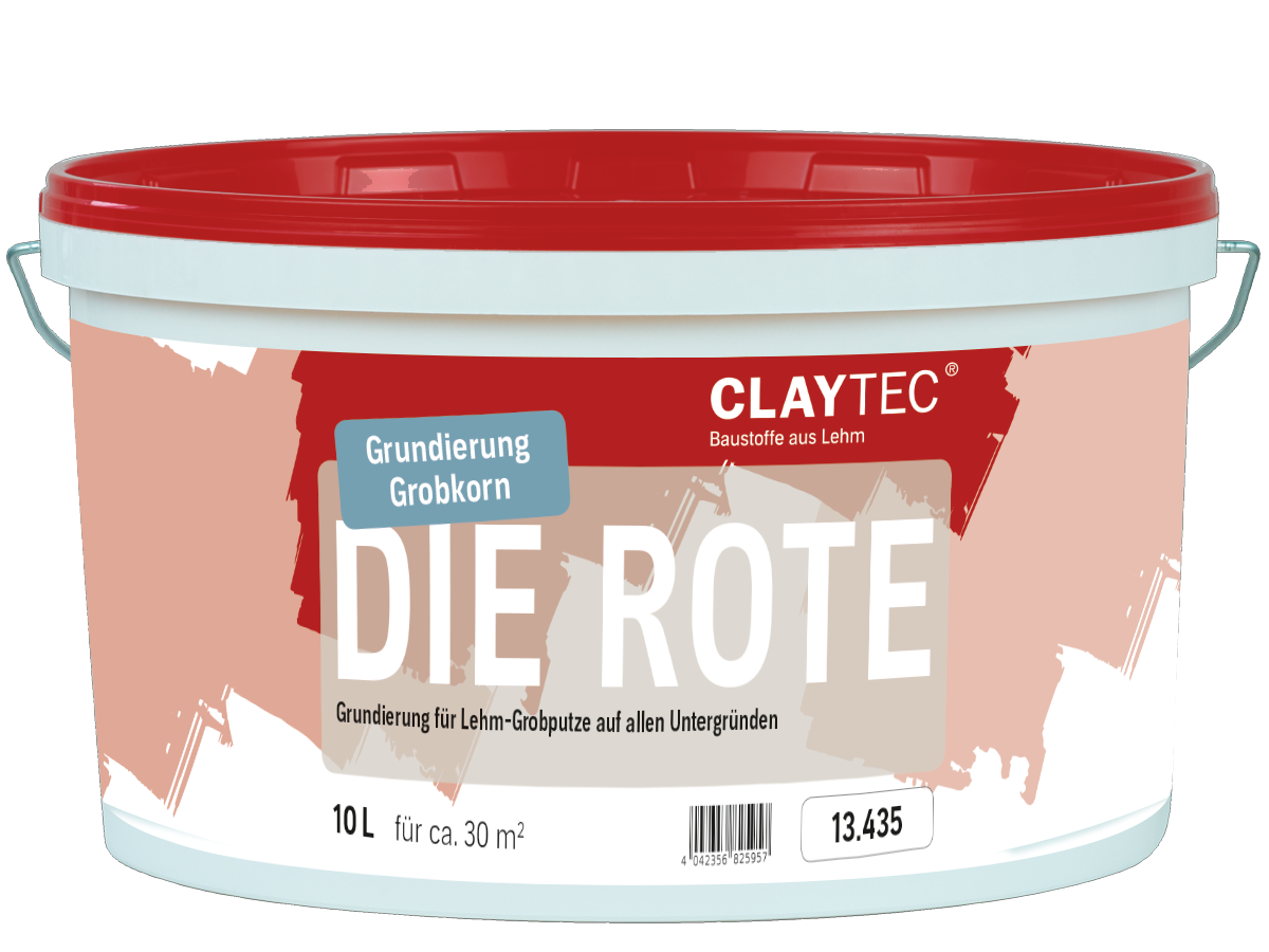 Grundierung die Rote grob, 10 L Eimer