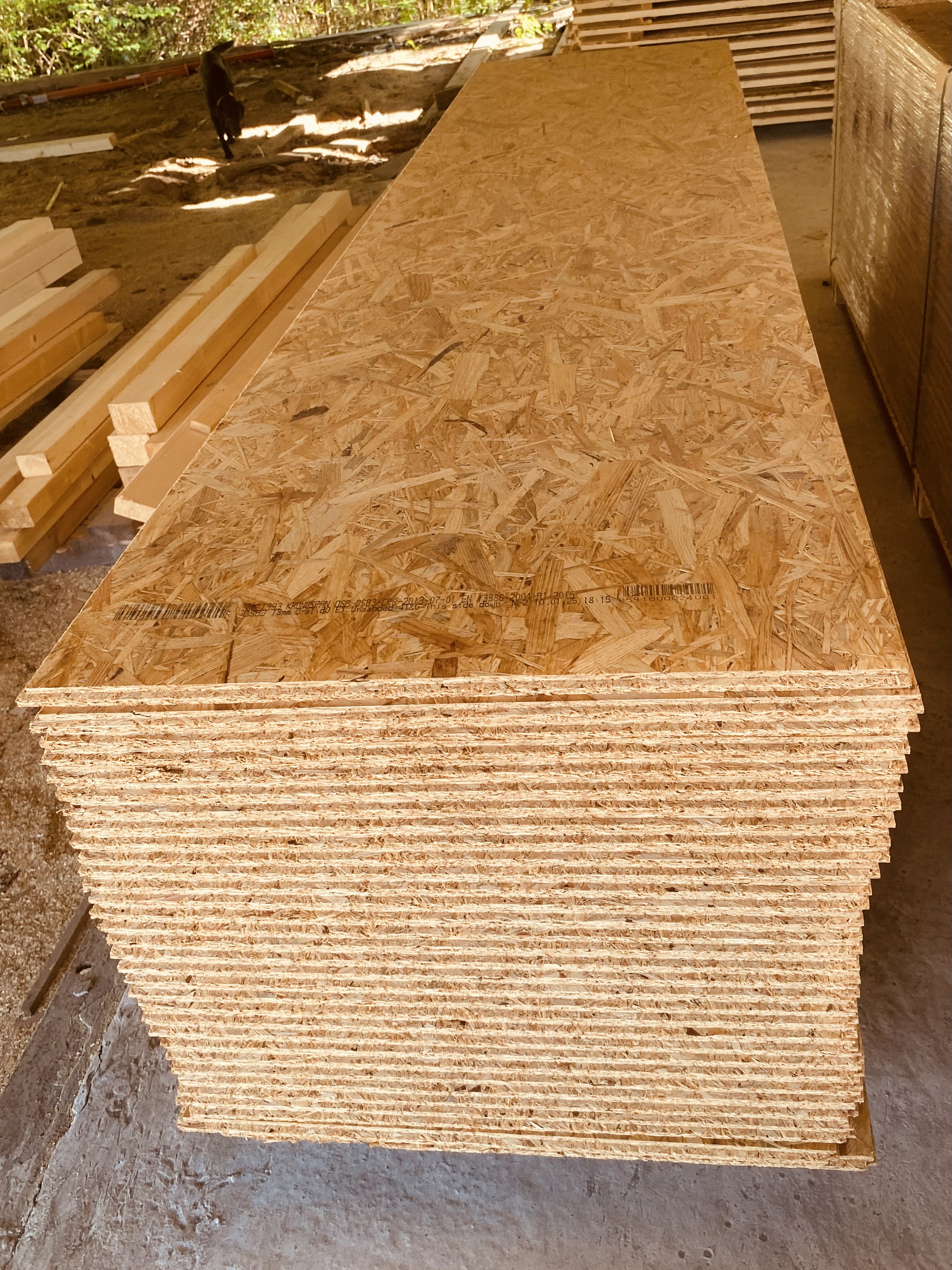 OSB Platte 15mm 62,5x250cm