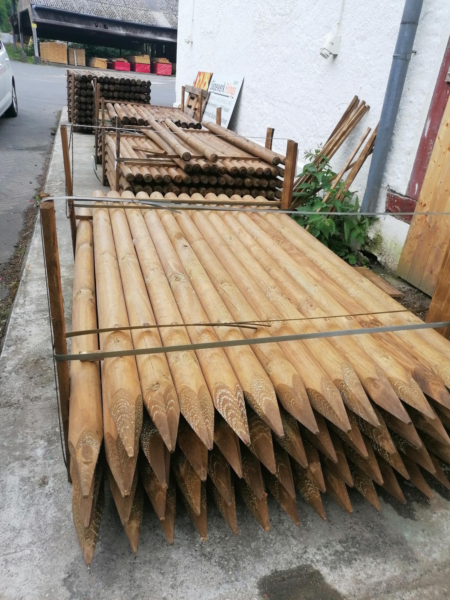 Zaunpfahl 6 cm 2m lang