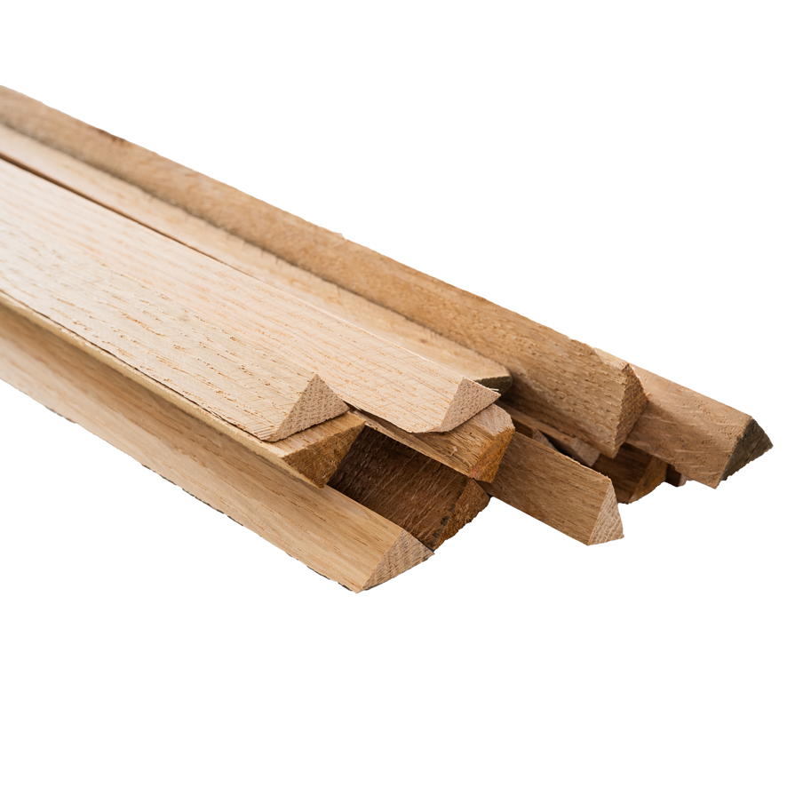 Eiche Dreieckleisten 12er Bund